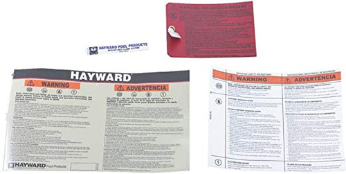 Hayward Filter Label Pack, DEX2420LA6PAK