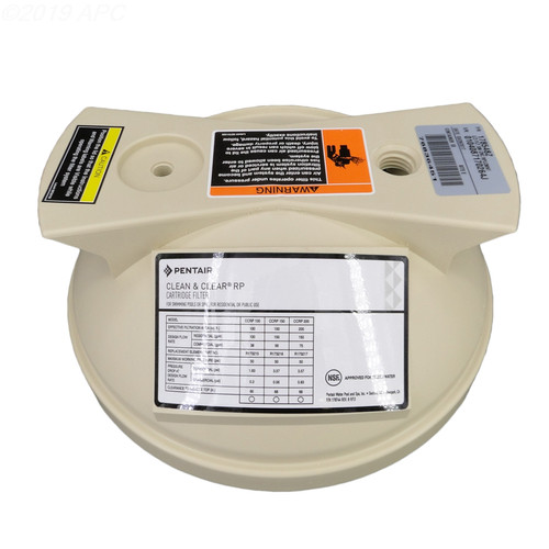 Pentair Clean and Clear RP Tank Lid for 100 Sq/Ft Filter, 178548Z