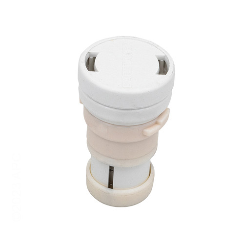 Caretaker White Threaded Cleaning Head Only, 3-9-515 - EZ Pool