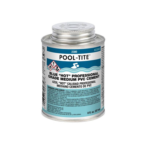 Oatey Supply 8 Oz. Pool-Tite Blue Glue, 2356S (UEL-60-4124)