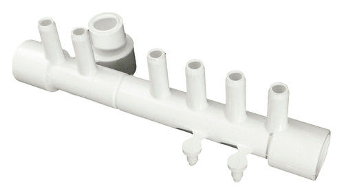 Waterway .5" Socket x .5" Spigot 6-Port Manifold, 672-4690 (WWP-85-8289)