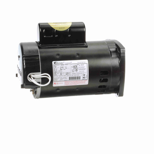 Century Square Flange Motor 1HP 115/230V UR P56Y ODP, B2853V1