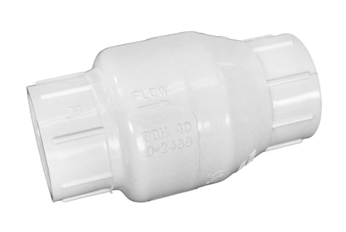 American Granby 1.5" PVC Socket Swing Check Valve, 1520-15