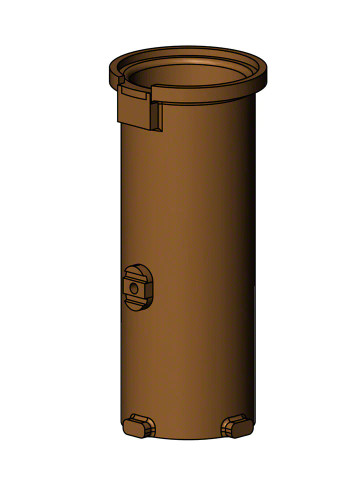 Aqua Creek Bronze 1.9 O.D. x 6" Anchor Kit for Scout/Mighty Lifts, F-808SA