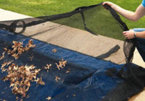  Cool Covers 20' x 40' Rectangle In-Ground Leaf Guard, LN2945I