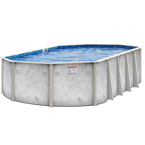 River Breeze Above Ground Swimming Pool, Oval, 54" Walls