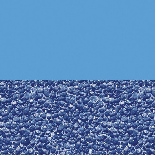Latham Blue Streamstone Vinyl Overlap Above Ground Liner, 21" Round 54" Wall,  LA5RO2100BL4ST