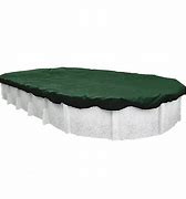 Swimline Superguard Above Ground Green 16'x25' Oval Winter Cover With 3' Overlap, PCO121931