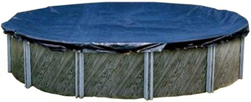 Swimline Superguard Blue 28' Round Winter Cover With 3' Overlap, PCO831