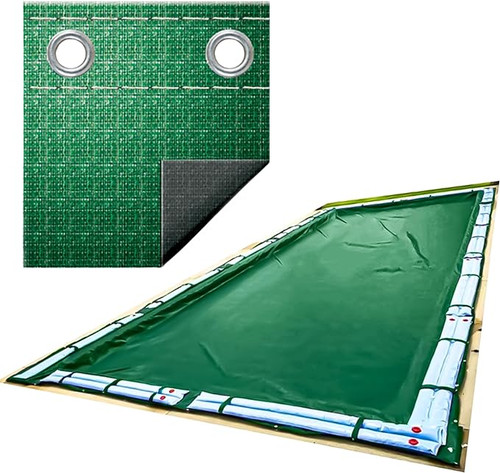 Swimline Superguard Inground Green 20'x36' Rectangular Winter Cover With 5' Overlap, CO122541R