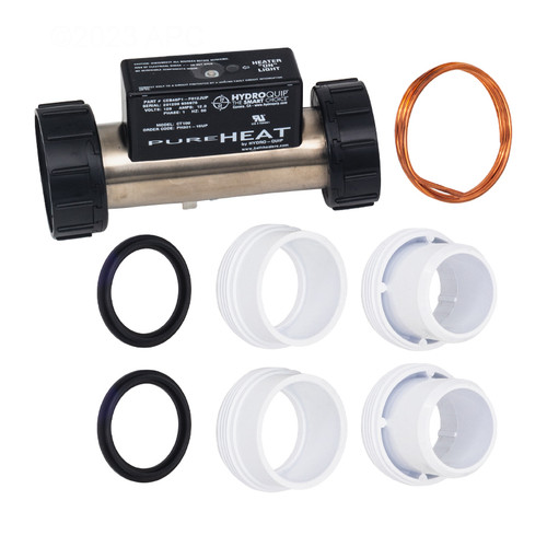 HydroQuip Universal In-Line, 120V, 1500W, Pure Heat Pressure Assembly, PH301-15UP