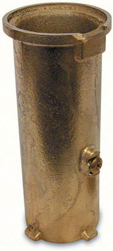 S.R.Smith Pool Slide 6" Bronze Anchor Socket Without Cap, AS-100EB