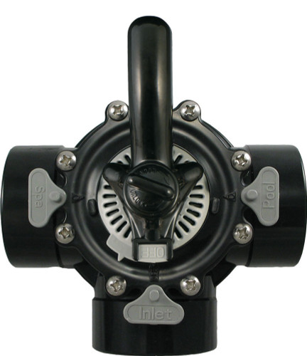 CMP Black CPVC 3-Way Diverter; 1.5