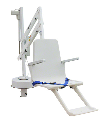 S.R Smith Radiant White Splash! Pool Lift without Anchor Jig, 300-0000N 