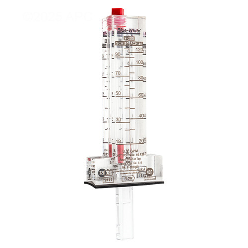 Blue-White Industries Vertical Downflow Flow Meter 2