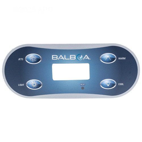Balboa VL406U 4 Button Balboa Overlay, 11947
