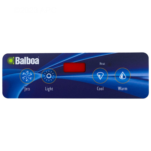  Balboa Overlay 4-Button LED Lite Duplex, 11884