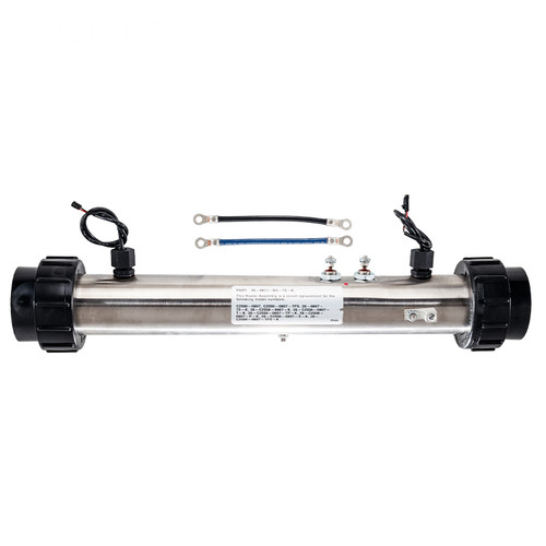 Balboa 15" Universal 5.5KW Dual Sensor Flow Thru Heater Assembly, 26-0071-DS-7S-K