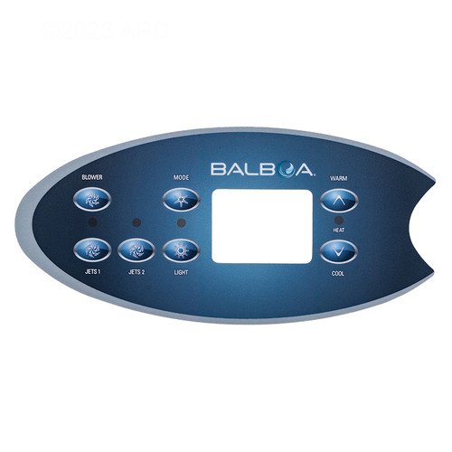 Balboa VL702S 7 Button Panel, 11790