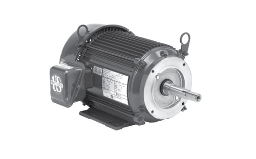 U.S. MOTORS Close Coupled EQ Series TEFC Replacement Pump Motor 3PH 10HP 208-230/460V, EEQKT1000