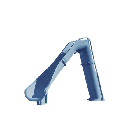 Global Pool Products Blue Quartz Bad Axe X7 Left Turn Pool Slide, GPPS-BAX7-BQ-L