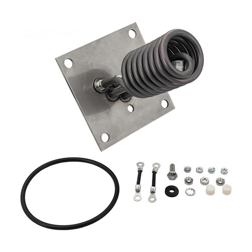 HydroQuip 5" x 5" Flange Coil Titanium Element 5.5 kW, 12-0010F-K