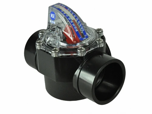 H2flow 2" - 2.50" Flowvis Flowmeter with Safety Flapper, FV-4