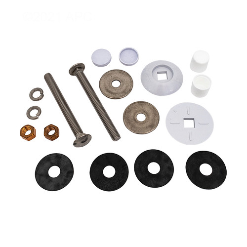 S.R. Smith 5" Bolt Kit for Mounting Residential Diving Boards, 67-209-910-SS