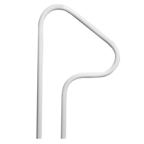 Saftron 40" x 32" Gray Figure-4 3-Bend Return-to-Deck Above Water Handrail, RTD-340-G 