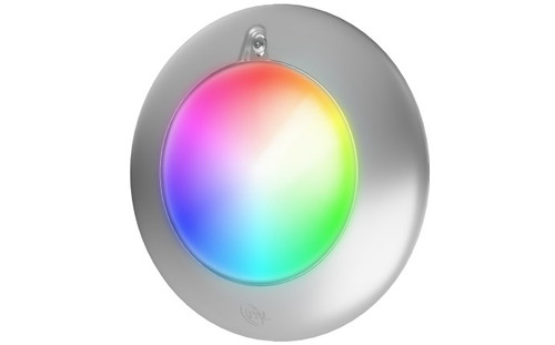 PAL 6.5" Multi-Color EvenGlow Spa Light with 80' Cord and Plug 12V DC, 64-EGM-80