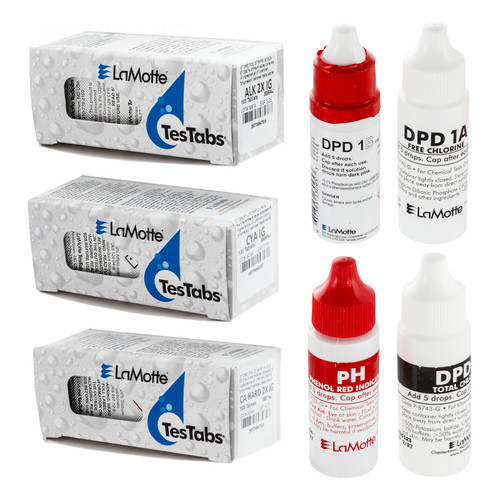 Lamotte 7-Reagant Refill Tablets for ColorQ 2x Pro Photometer, R-2086
