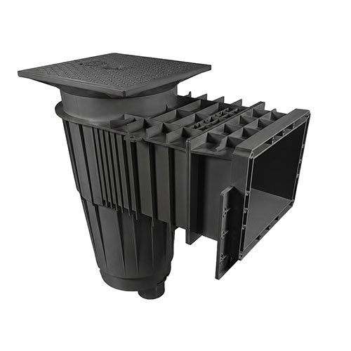 Hayward Dark Gray Inground Standard Vinyl Skimmer Only, SP1074S2DGR