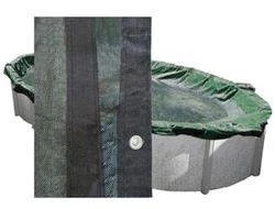  PoolStyle 12x28 Oval Above Ground Mesh Winter Cover, MWC1228