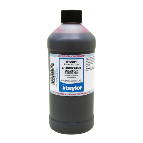 Taylor pH Indicator #4 - 16 Oz. Bottle (R-0004-E)