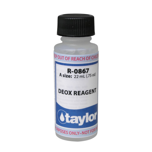 Taylor Deox Reagent - 3/4 Oz. Bottle (R-0867-A)