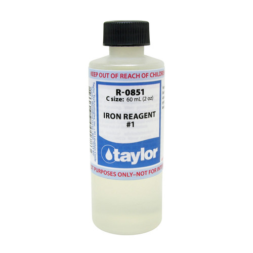 Taylor Iron Reagent #1 Reagent - 2 Oz (60 mL) Bottle (R-0851-C)