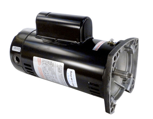 Century Centurion Series 1.5HP 115/230V, Square Flange Up-Rated Two-Compartment Pool Filter Motor, UQC1152 (AOS-60-5042)