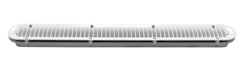 AquaStar 32" White Channel Drain Debris Catcher Suction Outlet with Frame, 32CDLTFR101