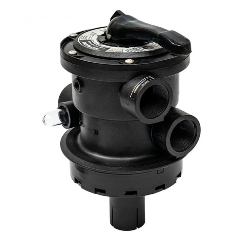 Hayward 1.5"FPT Pro Series Black Vari-Flo Multiport 7-Position Control Valve, SP0714T