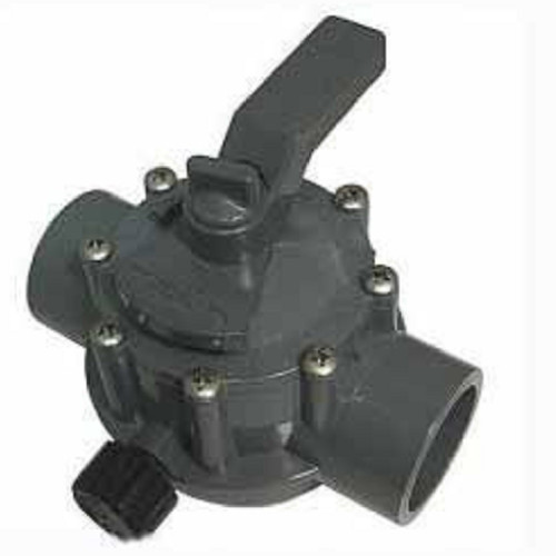 Jandy 1.5"-2" 2-Port CPVC Gray Valve, 1157 (JDY-56-4047)