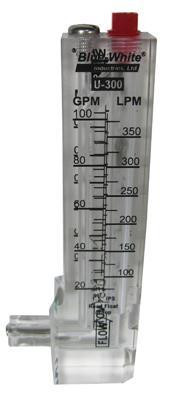 Blue-White F300 Downflow Flow Meter 1.5" IPS, 10 to 60 GPH, D-30150P