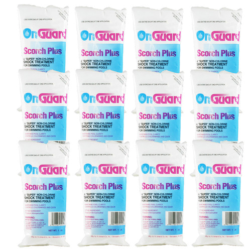 OnGuard Scorch Plus - Non-Chlorine Shock, 12 bags X 1 lbs. (P2000001)