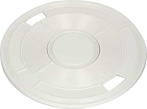 Pentair 83/8" Skimclean Skimmer Lid Without Thermometer, White, L5R (LET-201-2100)