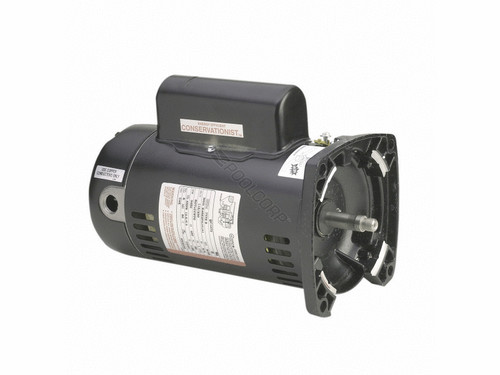 Century Square Flange 1-1/2 HP Full Rated Pool Filter Motor, 10.4A 230V, SQ1152 48Y (AOS-60-5060)