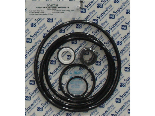 Seal & Gasket Kit for Sta-Rite Max-E-Glas II and Dura-Glas II Full-Rated Pump, GO-KIT38-9 (SPG-601-5038)