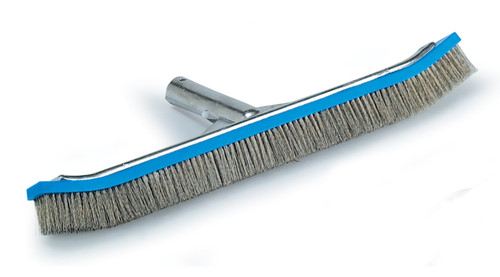 Pentair 18'' Metal Back Stainless Steel Bristle Algae Brush, R111646