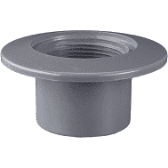 CMP 2"FIP x 2"SKT Insider Wall Fitting, Dark Gray, 25524-207-000 (CTM-25-2020)