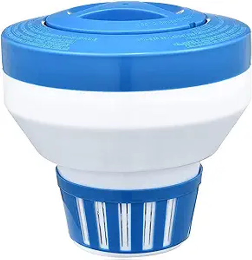 Poolstyle Deluxe Series Large Floating Chemical Feeder for 3" Tabs, K690BU