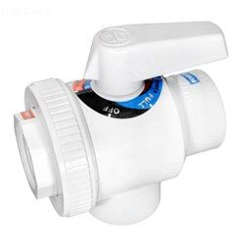 Hayward 1.5"FPT ABS 4-Way Deluxe Ball Valve, SP0735 (HAY-06-4141)