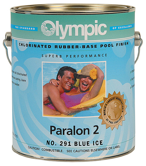 Kelley Technical Olympic Paralon 2 Chlorinated Rubber Base, Blue Ice, 291G (KEL-65-6008)